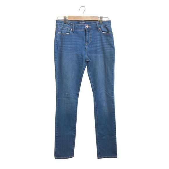 Old Navy Denim - Old navy Girls size 16 Mid Rise Universal Legging Jeans Rose gold button